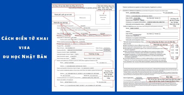 Hướng dẫn quy trình xin visa du học Nhật Bản